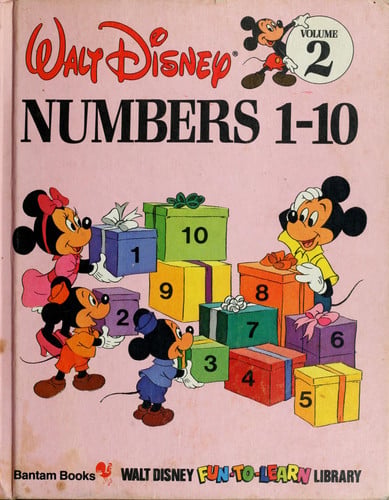 Numbers 1-10 (Walt Disney Fun-to-Learn Library)