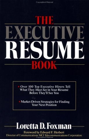 The Executive Résumé Book