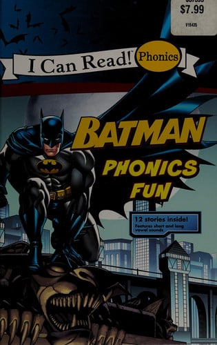 I Can Read! BATMAN PHONICS FUN 12 Story Book DC Super Hero Stories
