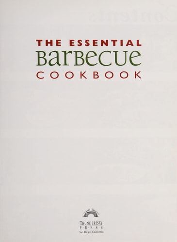 The Essential Barbecue Cookbook (Essential Cookbooks Series)