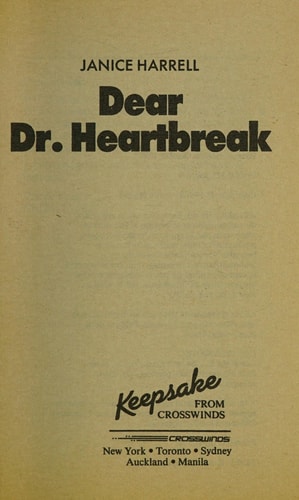 Dear Dr Heartbreak (Keepsake)