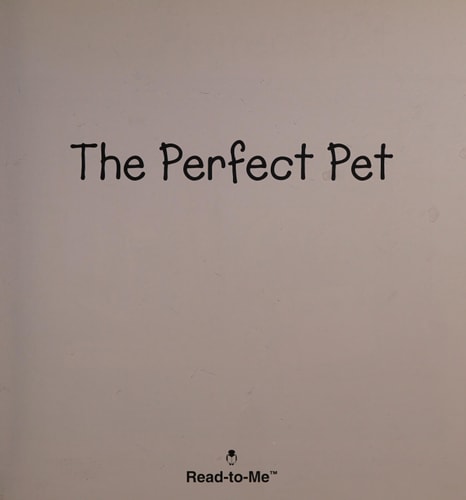 The Perfect Pet
