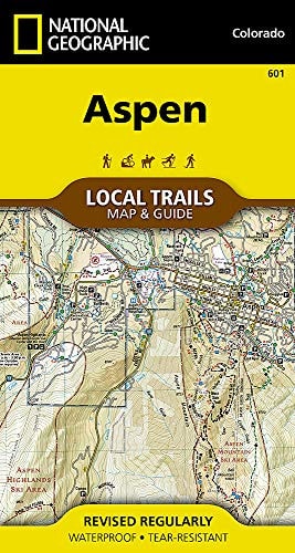 Aspen Map [Local Trails] (National Geographic Trails Illustrated Map, 601)