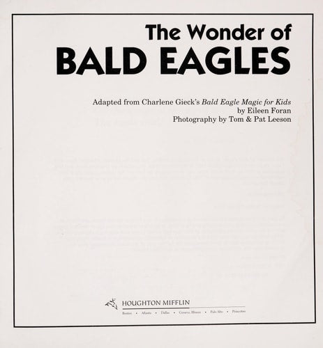 The Wonder of Bald Eagles (Soar to Success)