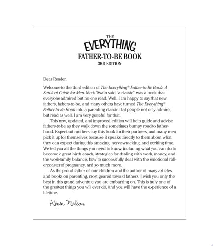 The Everything Father-to-Be Book: A Survival Guide for Men (Everything® Series)