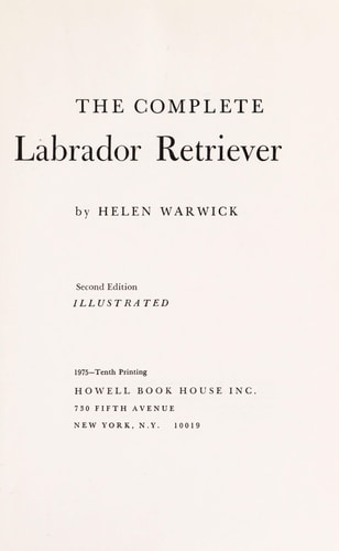 The Complete Labrador Retriever