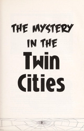 The Mystery in the Twin Cities (Real Kids! Real Places! (Paperback))
