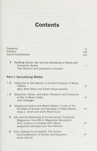 Sex in Consumer Culture: The Erotic Content of Media and Marketing (Routledge Communication Series)