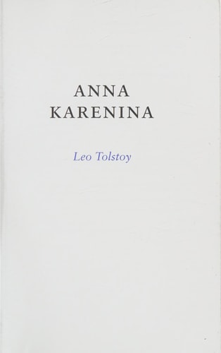 Anna Karenina (SparkNotes Literature Guide) (Volume 2) (SparkNotes Literature Guide Series)