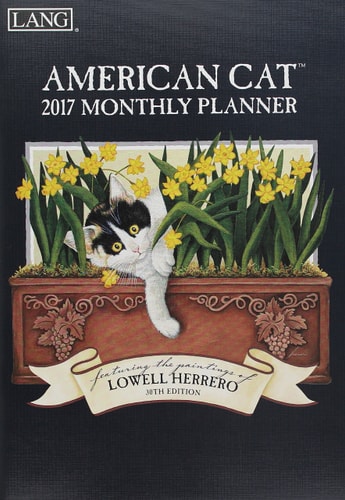 American Cat 2017 Monthly Planner