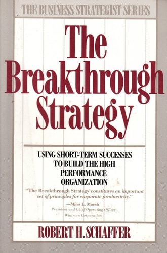 The Breakthrough Strategy