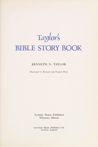 Taylor's Bible story book