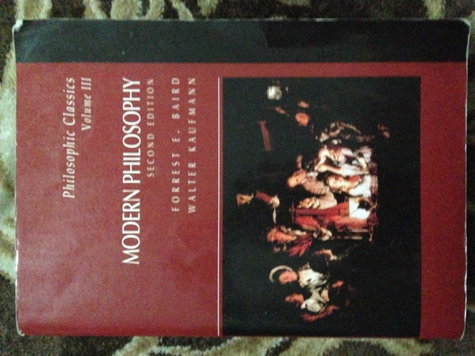 Philosophic Classics: Vol. III, Modern Philosophy