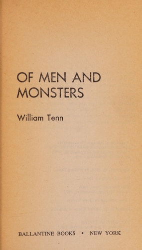 Of Men and Monsters