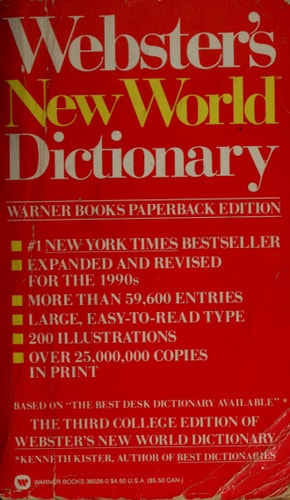 Webster's New World Dictionary