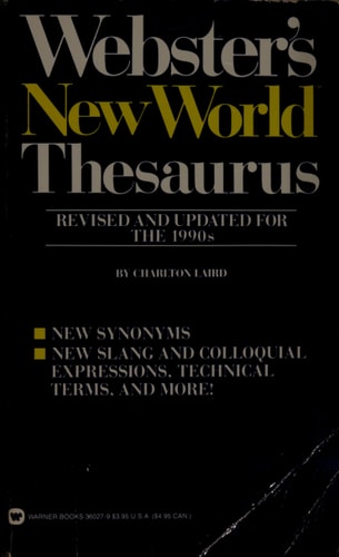Webster's New World Thesaurus