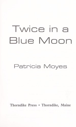Twice in a Blue Moon