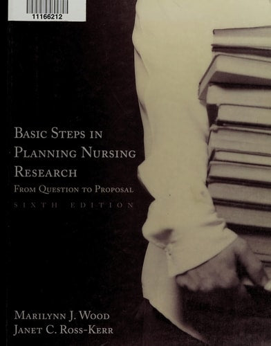 Basic Steps in Planning Nursing Research: .