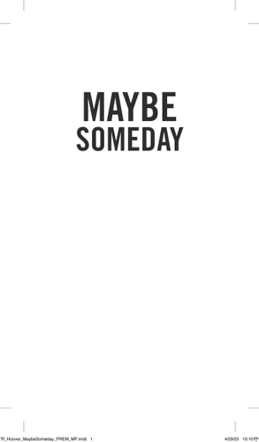 Maybe Someday