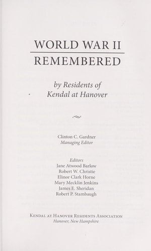 World War II Remembered
