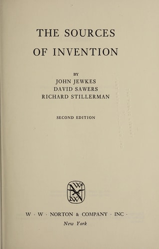The Sources of Invention