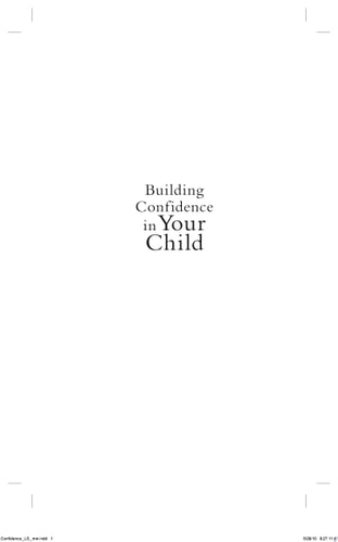 Building Confidence in Your Child