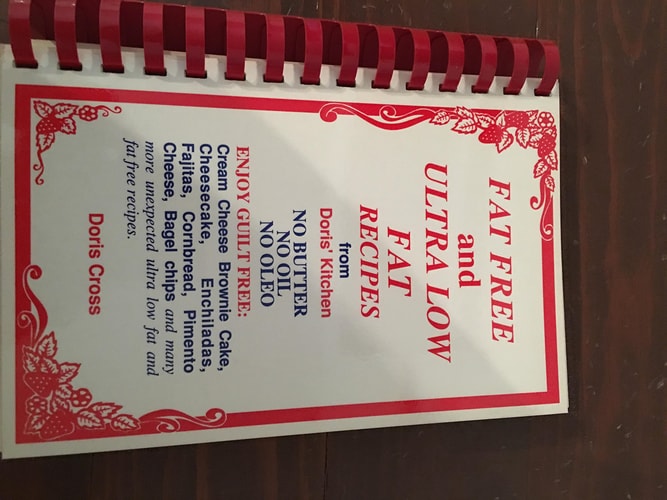 Fat free and ultra low fat recipes from Doris' kitchen