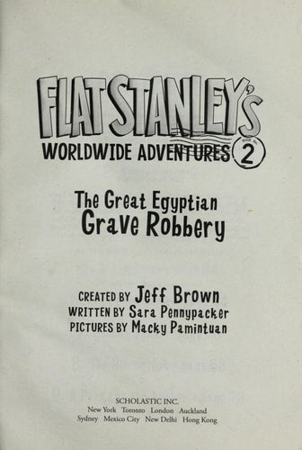 Flat Stanley The Great Egyptian Train Robbery