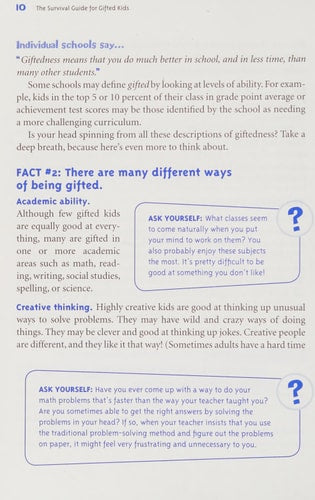 The Survival Guide for Gifted Kids: For Ages 10 & Under (Survival Guides for Kids)