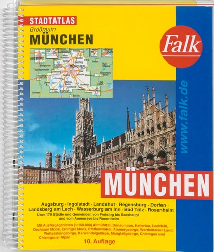 Stadtatlas Grossraum Mu¨nchen
