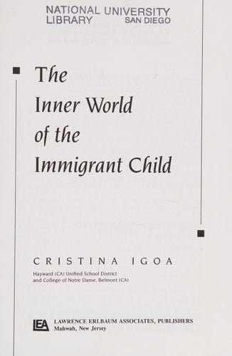 The Inner World of the Immigrant Child