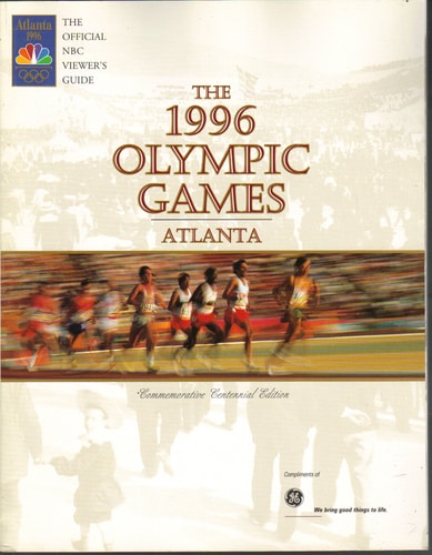 The Official NBC Viewer's Guide, 1996 Olympic Games, Atlanta