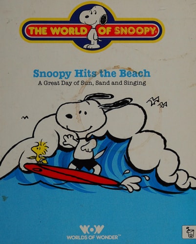 Snoopy Hits the Beach
