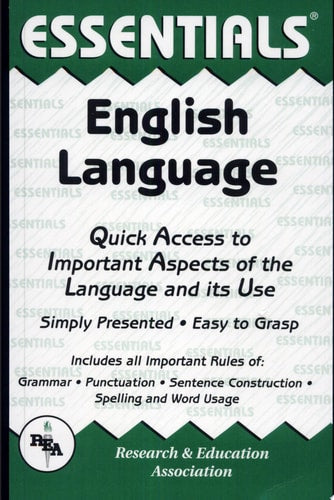 English Language Essentials (Essentials Study Guides)