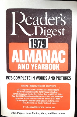 Reader's Digest 1979 Almanac and Yearbook