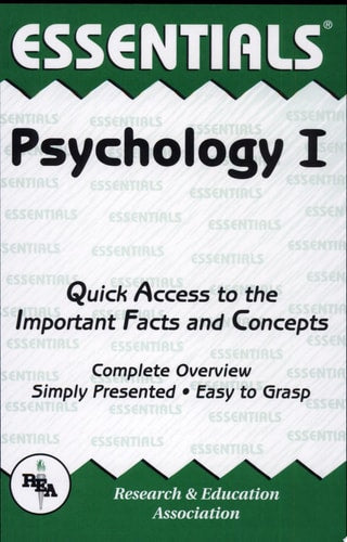 Psychology I Essentials (Essentials Study Guides)
