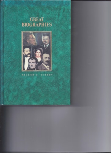 GREAT BIOGRAPHIES: Charles A. Lindbergh, Florence Nightingale, Thomas A. Edison, Hans Christian Anderson (biographies may vary)