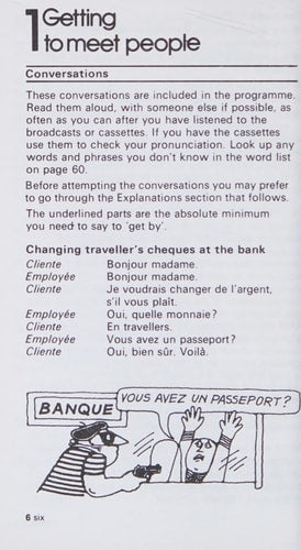Getting By In French: A Quick Beginners' Course for Tourists and Businesspeople