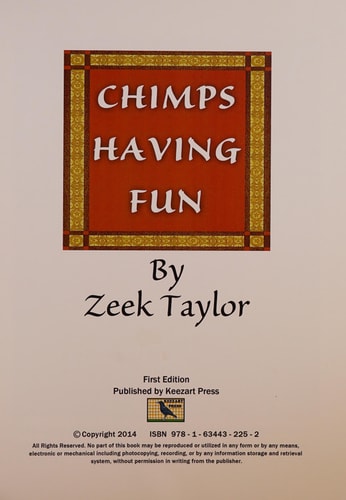 Chimps Having Fun by Zeek Taylor (2014-05-03)