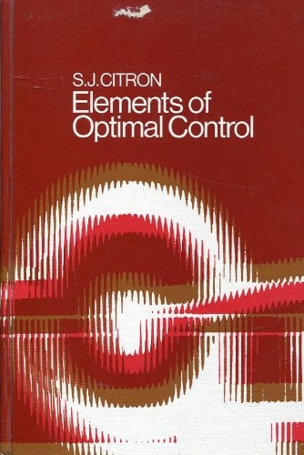 Elements of optimal control