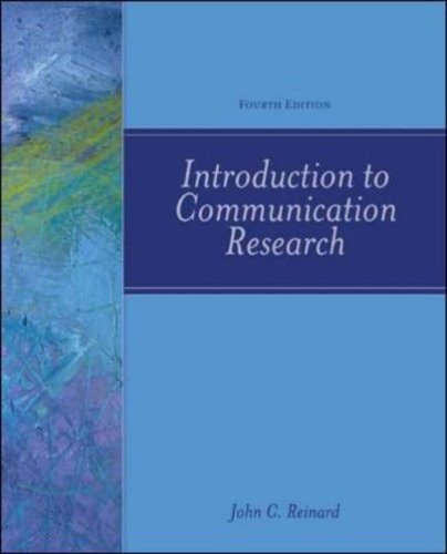 Introduction to Communication Research, 4th Edition