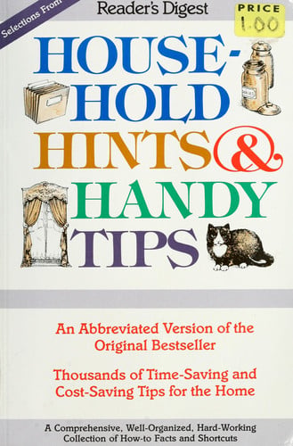 Selections From Household Hints & Handy Tips
