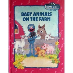 SESAME STREET BOOK CLUB BABY ANIMALS ON THE FARM