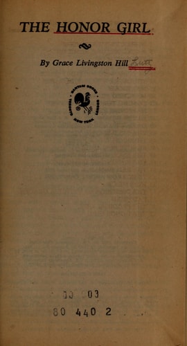 The Honor Girl