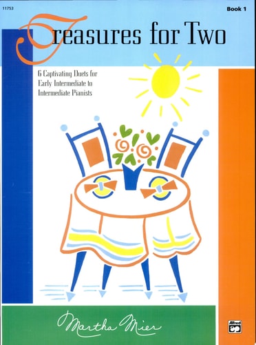 Treasures for Two, Bk 1: 6 Captivating Duets for Early Intermediate to Intermediate Pianists