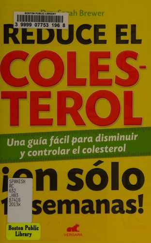 Reduce el colesterol (Spanish Edition)