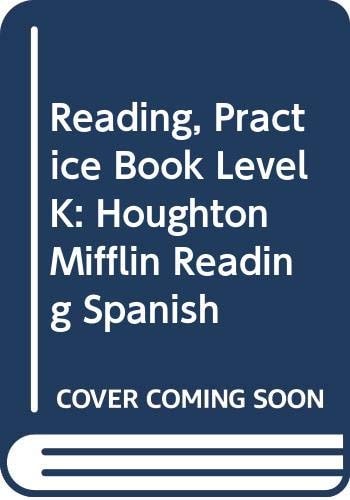 Lectura: Cuaderno de práctica Grade K (Spanish Edition)