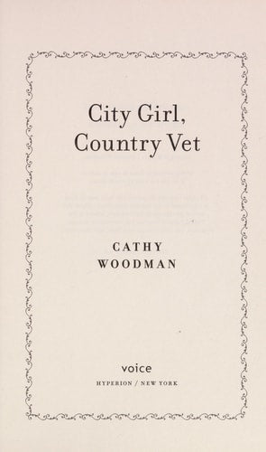 City Girl, Country Vet (Voice)