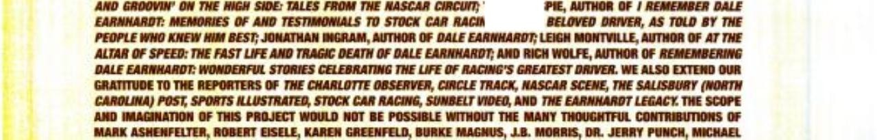 3: The Dale Earnhardt Story (ESPN Book)
