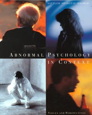 Abnormal Psychology in Context: Voices and Perspectives